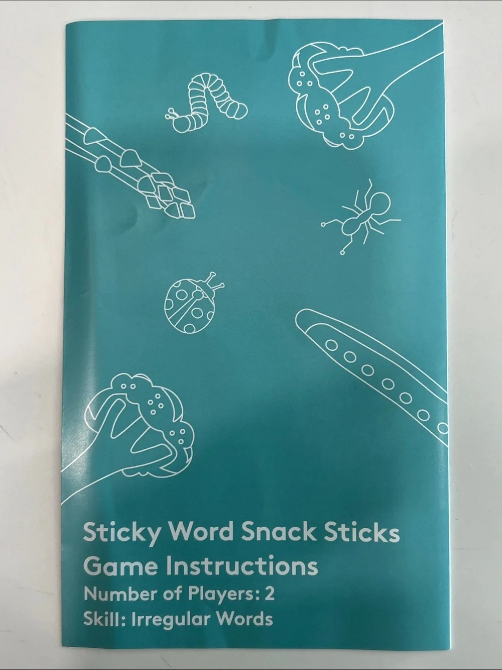 LOVEVERY Sticky Word Snack Sticks from Reading Skill Set Part Two
